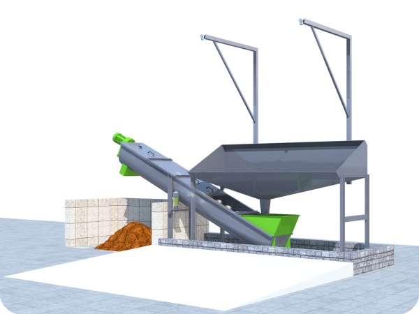YX6000S Single Spiral Sand And Gravel Separator
