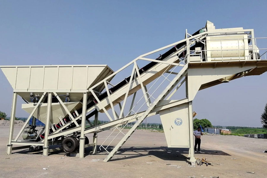 JJHM60 Mobile Concrete Batching Plant