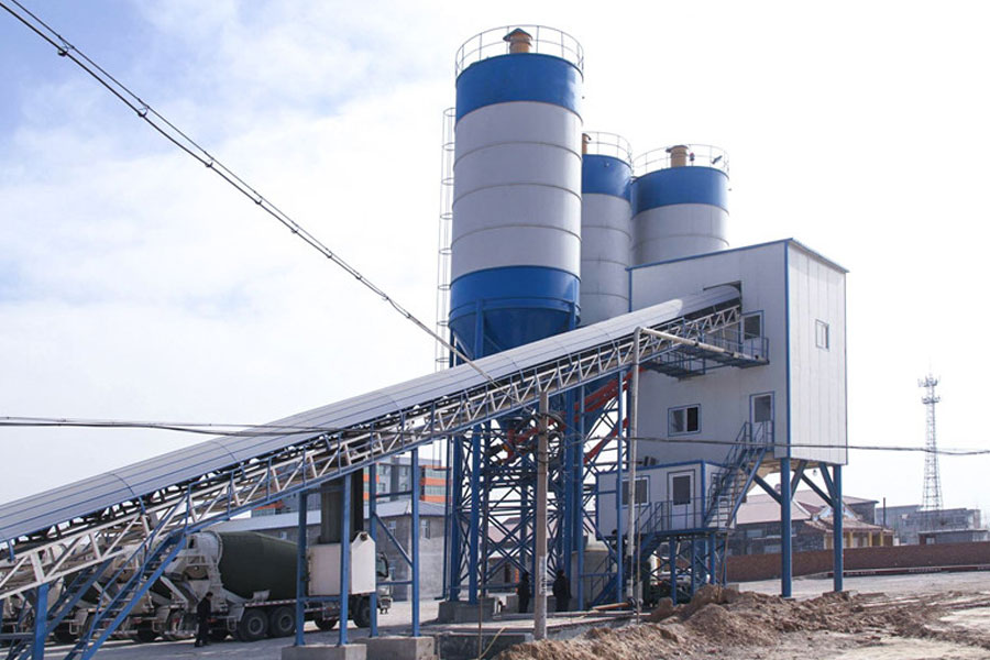 JJHS75 Stationary Concrete Batching Plant
