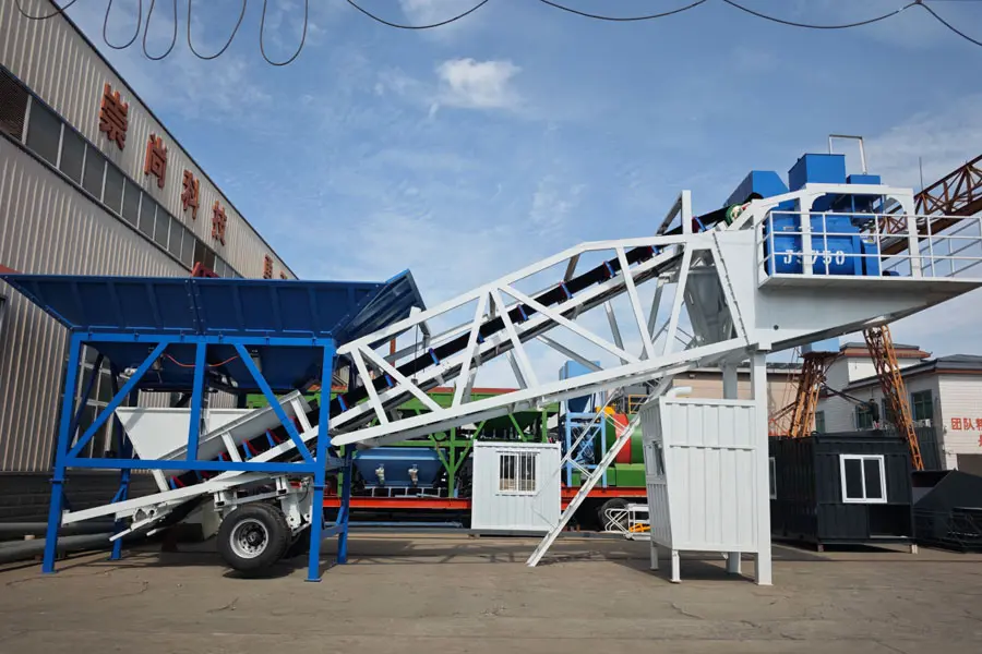 JJHM35 Mobile Concrete Batching Plant