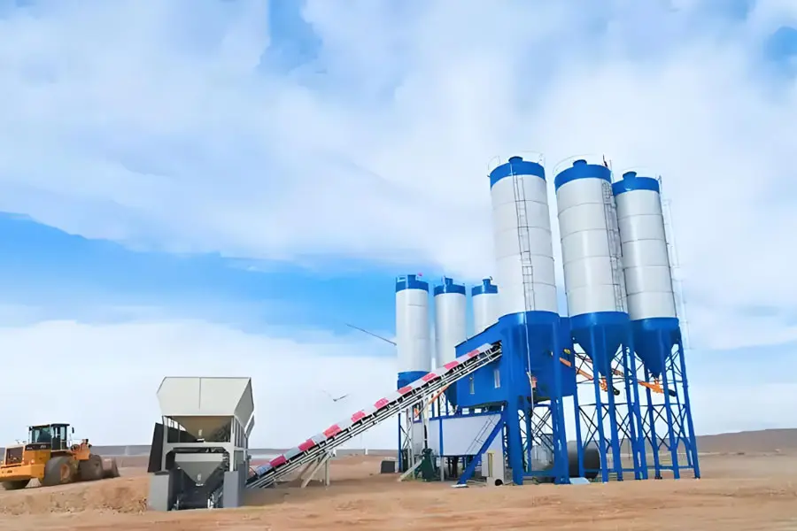 JJHS60 Stationary Concrete Batching Plant