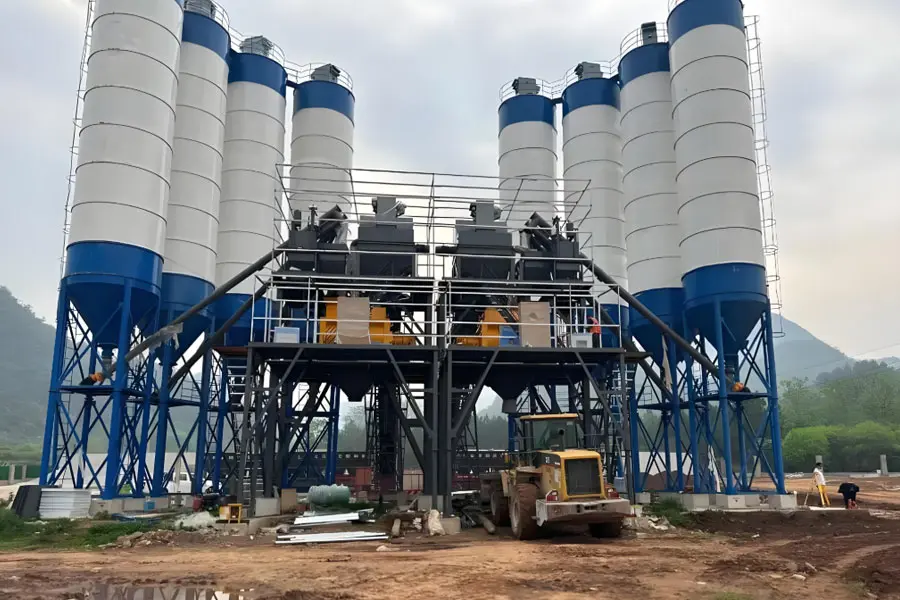 JJHS180 Stationary Concrete Batching Plant