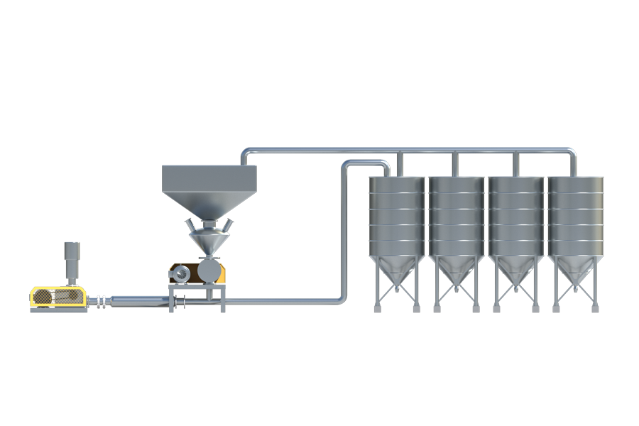 JJC-MF120 Powder Silo Centralized Dust Collection System